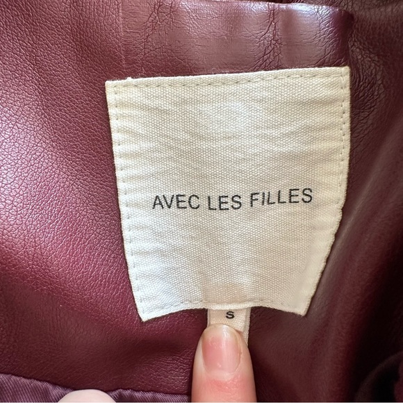 Faux leather jacket - Picture 5 of 7